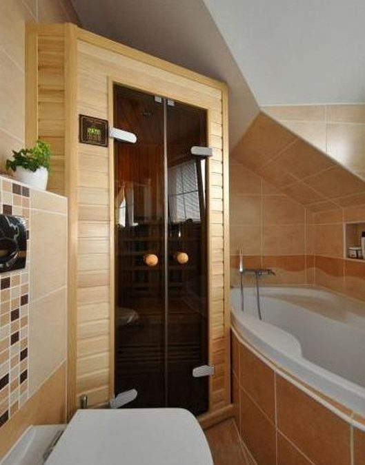 Infrasauna IS1 atyp s úkosem