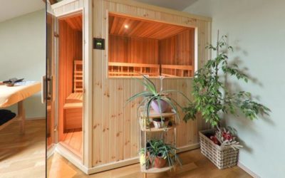 Infrasauna R Lux s prosklením čelní stěny