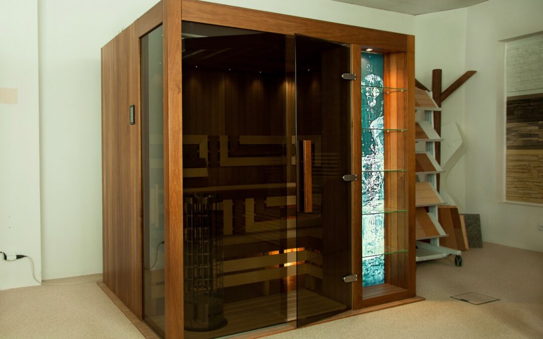 Finská sauna z lípy thermo-wood