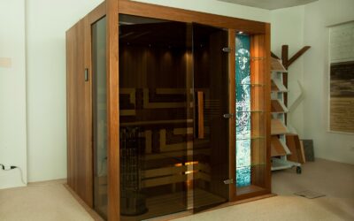 Finská sauna z lípy thermo-wood