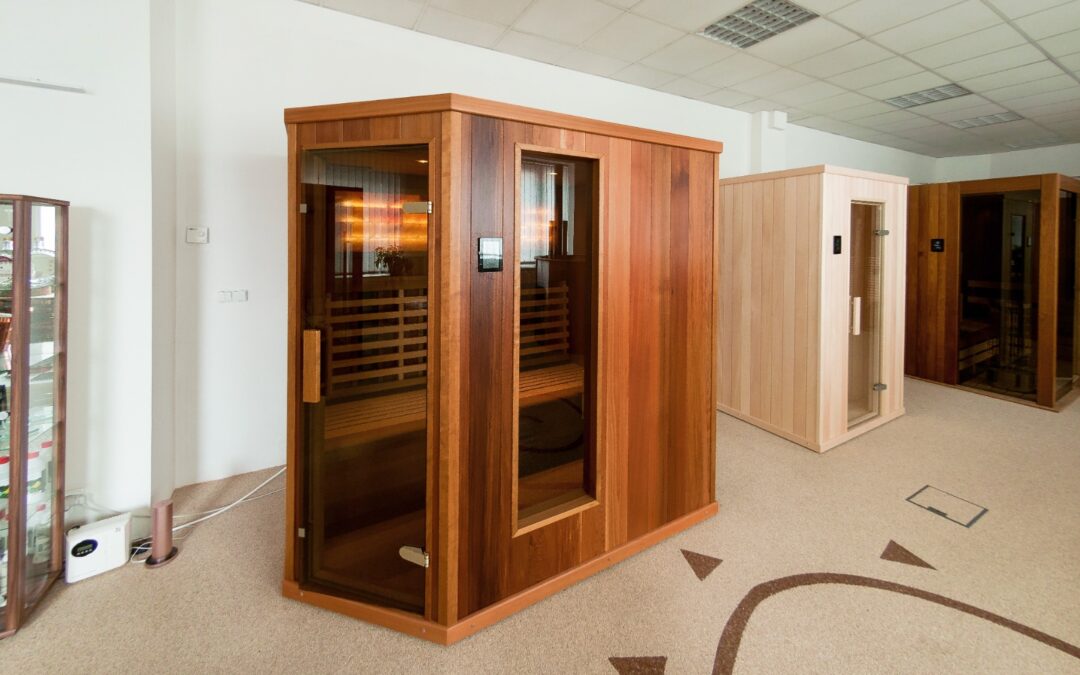 Kombi sauna z kanadského cedru